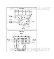 BOULON CARTER MOTEUR pour Kawasaki Z750 ABS 2012
