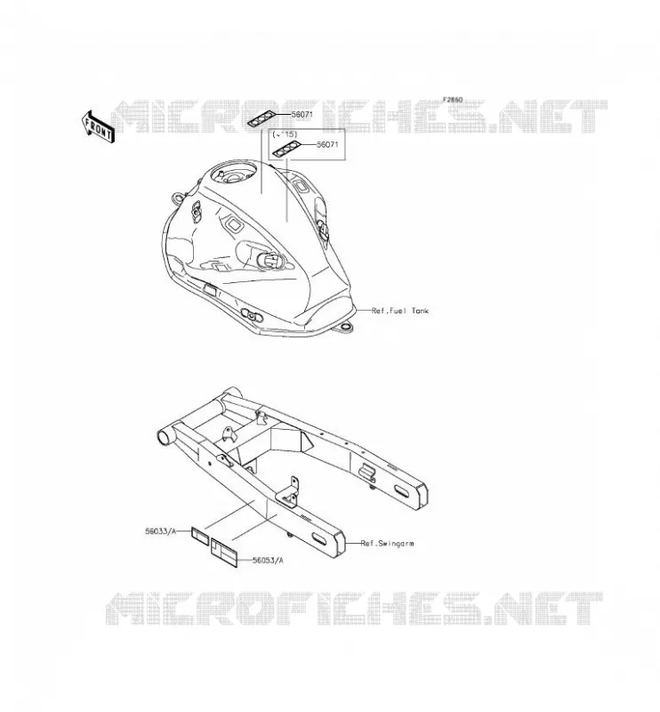 LABEL Kawasaki MOTOS 800 2014 Z800  ZR800AEF