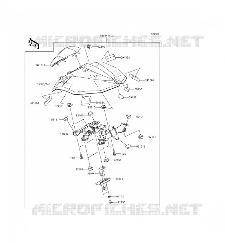 ACCESSOIRE (COUVRE SELLE) Kawasaki MOTOS 800 2013 Z800  ZR800CDS