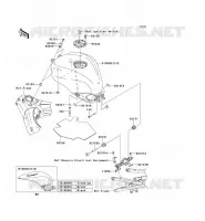 RESERVOIR CARBURANT pour Kawasaki NINJA ZX-10R 2005