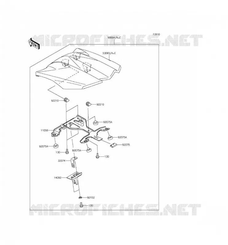 ACCESSOIRE (COUVRE SELLE) Kawasaki MOTOS 1000 2014 Z1000SX ABS  ZX1000MEF