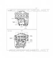 BOULON CARTER MOTEUR pour Kawasaki NINJA H2R 2015