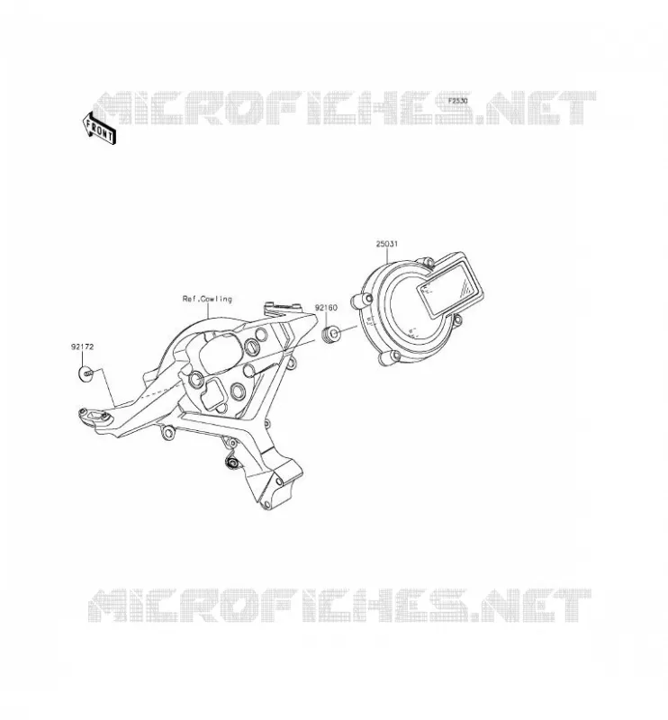 COMPTEURS Kawasaki MOTOS 1000 2015 NINJA H2R  ZX1000PFF