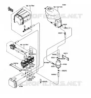 CARTOUCHE pour Kawasaki ZZR1100 1990