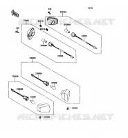 CLIGNOTANT pour Kawasaki ZZR1100 1990