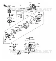 POMPE A HUILE pour Kawasaki ZZR1100 1990