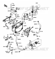 RADIATEUR pour Kawasaki ZZR1100 1990