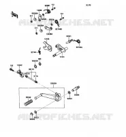 SELECTEUR pour Kawasaki ZZR1100 1990