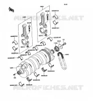 VILEBREQUIN pour Kawasaki ZZR1100 1990