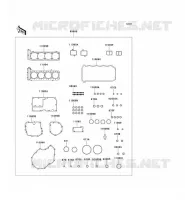 POCHETTE DE JOINT pour Kawasaki ZZR1100 2000