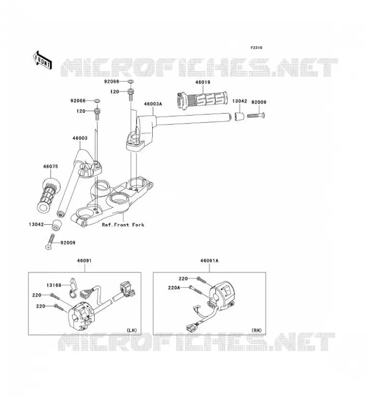 GUIDON Kawasaki MOTOS 1200 2002 ZZR1200  ZX1200-C1
