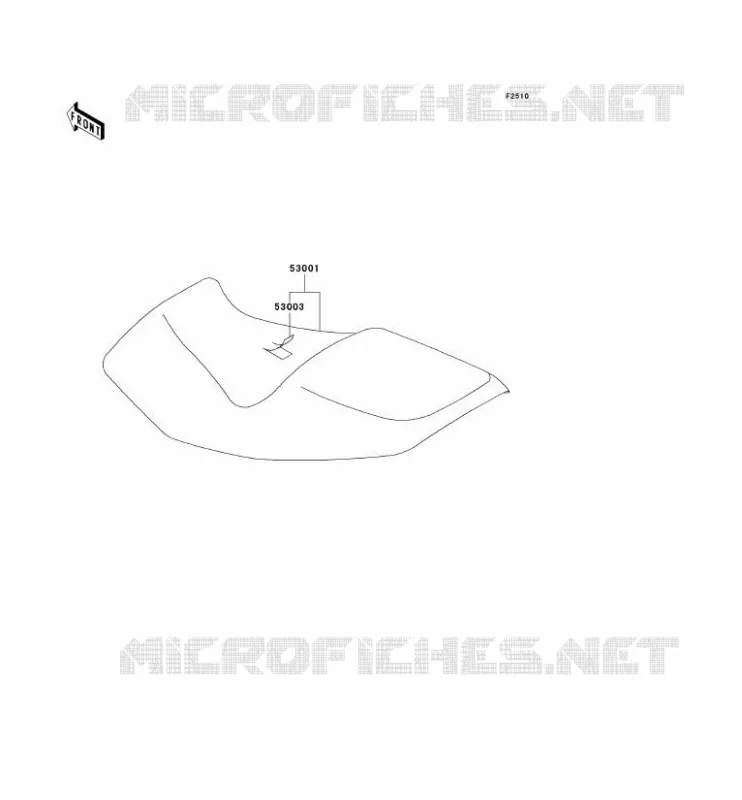 SELLE Kawasaki MOTOS 1200 2003 ZZR1200  ZX1200-C2