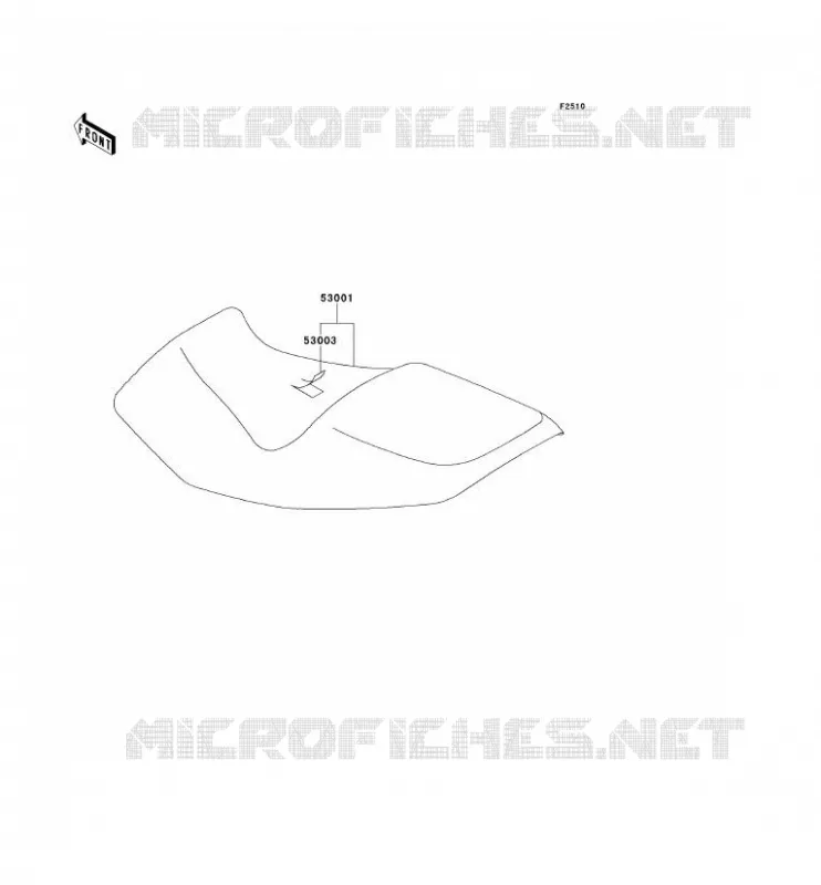 SELLE Kawasaki MOTOS 1200 2003 ZZR1200  ZX1200-C2H