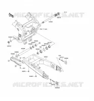 BRAS OSCILLANT pour Kawasaki ZZR1200 2005
