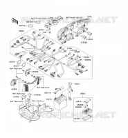 CHASSIS EQUIPMENT ELECTRIQUE pour Kawasaki ZZR1200 2005