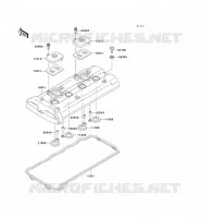 COUVRE CULASSE pour Kawasaki ZZR1200 2005