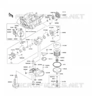 POMPE A HUILE pour Kawasaki ZZR1200 2005