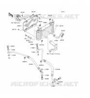 RADIATEUR D'HUILE pour Kawasaki ZZR1200 2005