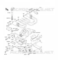 SYSTEME D&acute;ALLUMAGE pour Kawasaki ZZR1200 2005