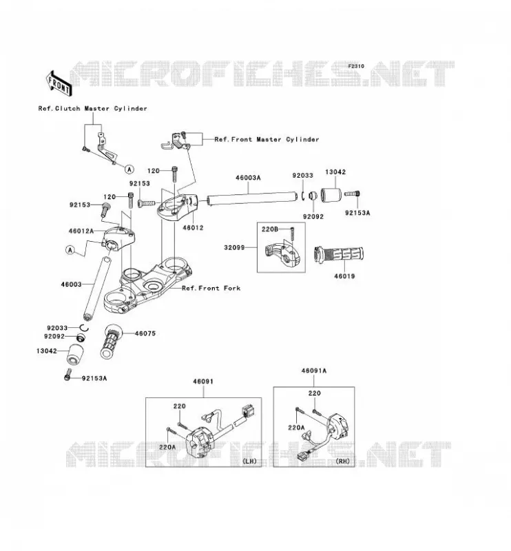 GUIDON Kawasaki MOTOS 1400 2006 ZZR1400  ZX1400A6F