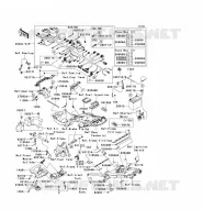 CHASSIS EQUIPMENT ELECTRIQUE pour Kawasaki ZZR1400 ABS 2011