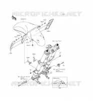 GARDE BOUE AVANT pour Kawasaki ZZR1400 ABS 2014