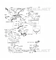 CARENAGE(SUPERIEUR) pour Kawasaki ZZR1400 ABS 2012