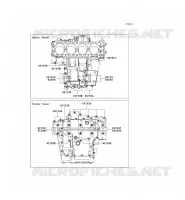 BOULON CARTER MOTEUR pour Kawasaki ZZR1400 ABS 2013