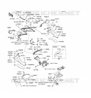 CARENAGE(SUPERIEUR) pour Kawasaki ZZR1400 ABS 2013