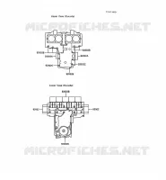 BOULON CARTER MOTEUR pour Kawasaki GPZ600R 1987