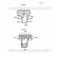 BOULON CARTER MOTEUR pour Kawasaki GPX600R 1989