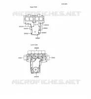 BOULON CARTER MOTEUR pour Kawasaki GPX600R 1993