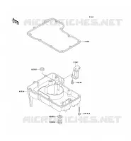 CARTER INFERIEUR pour Kawasaki ZZR600 2002