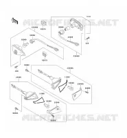 CLIGNOTANTS pour Kawasaki ZZR600 2002