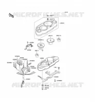 COMPTEURS pour Kawasaki ZZR600 2002