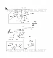 GUIDON pour Kawasaki ZZR600 2002