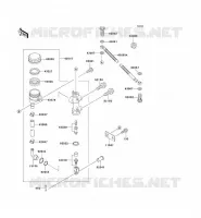 MAITRE CYLINDRE ARRI&Egrave;RE pour Kawasaki ZZR600 2002