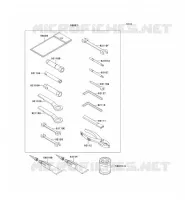 OUTIL UTILISATEUR pour Kawasaki ZZR600 2002