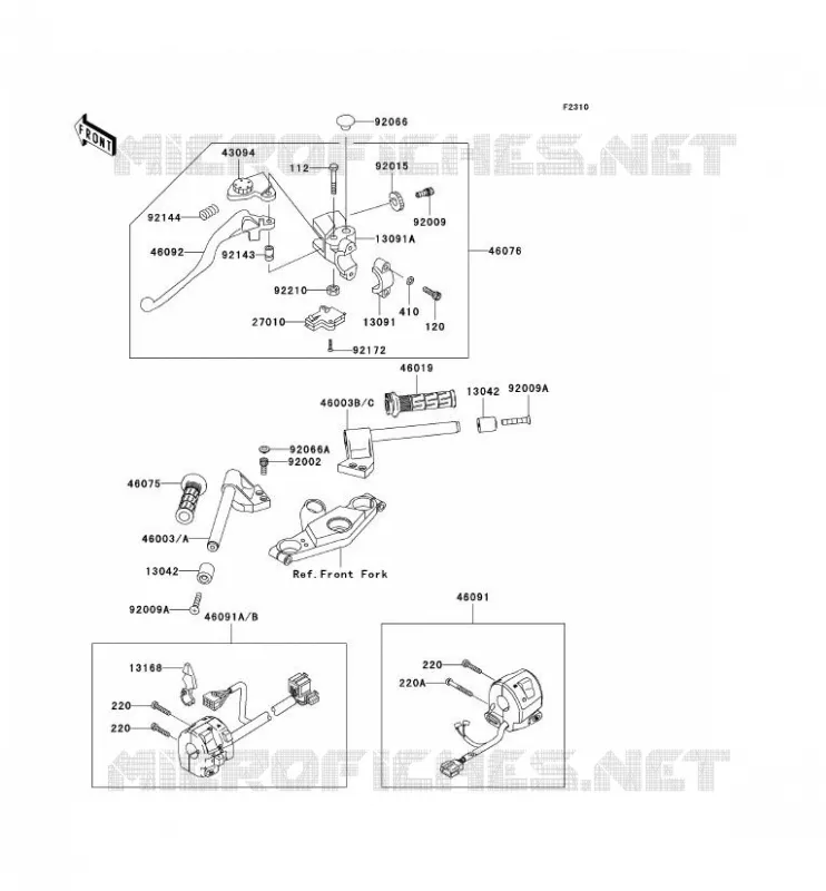 GUIDON Kawasaki MOTOS 600 2003 ZZR600  ZX600-E11