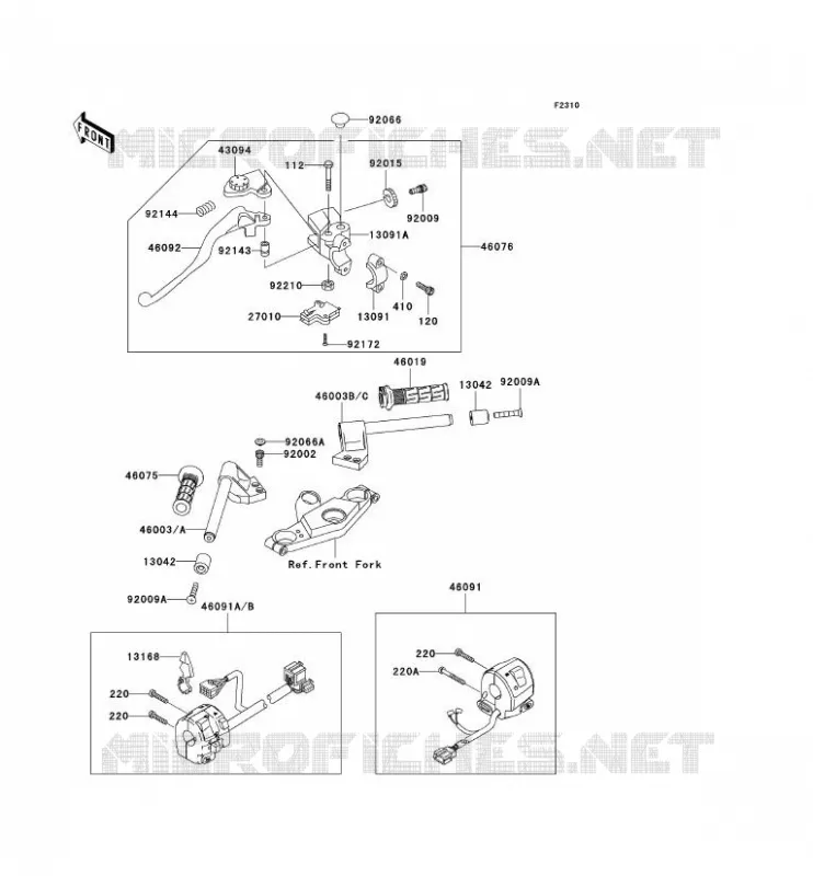 GUIDON Kawasaki MOTOS 600 2004 ZZR600  ZX600-E12