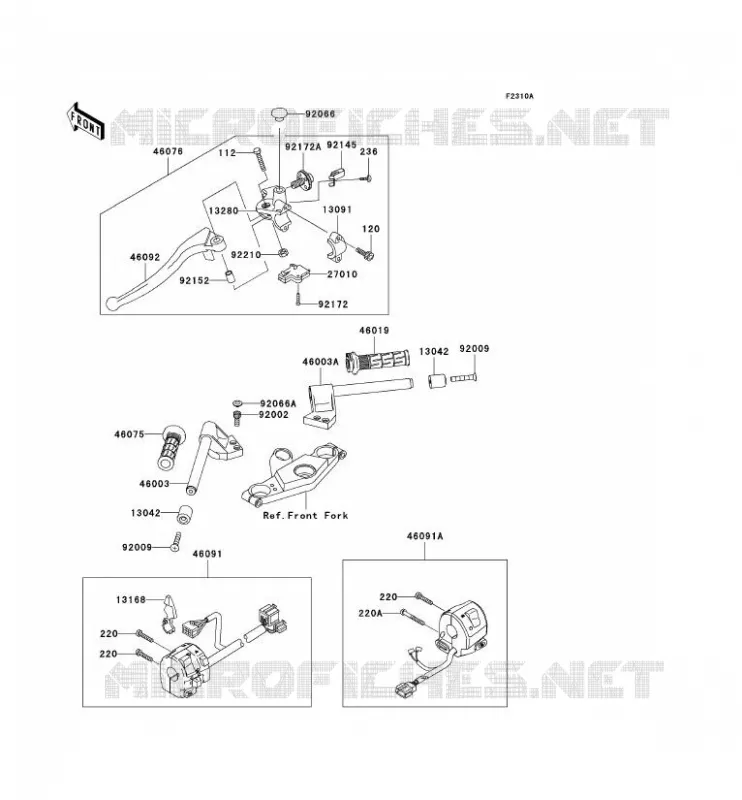 GUIDON Kawasaki MOTOS 600 2004 ZZR600  ZX600-E12