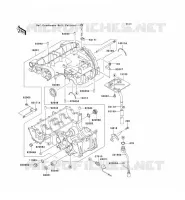 CARTER MOTEUR(S) pour Kawasaki ZZR600 2004