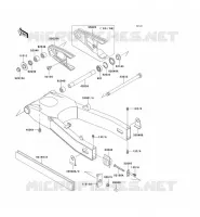 BRAS OSCILLANT pour Kawasaki ZZR600 1995