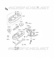 COMPTEURS pour Kawasaki ZZR600 1995