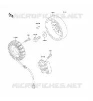 G&Eacute;N&Eacute;RATEUR pour Kawasaki ZZR600 1995