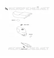 LABEL pour Kawasaki ZZR600 1995