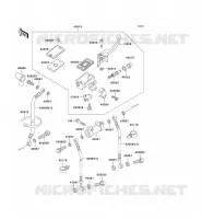 MAITRE CYLINDRE AV pour Kawasaki ZZR600 1995
