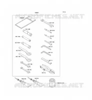 OUTIL UTILISATEUR pour Kawasaki ZZR600 1995