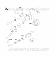 POMPE A ESSENCE pour Kawasaki ZZR600 1995