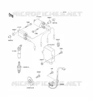 SYSTEME D&acute;ALLUMAGE pour Kawasaki ZZR600 1995